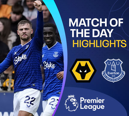  [ไฮไลต์] พรีเมียร์ลีก : วูล์ฟแฮมป์ตัน vs เอฟเวอร์ตัน