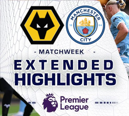 [Highlight] PremierLeague : วูล์ฟแฮมป์ตัน vs แมนเชสเตอร์ ซิตี้