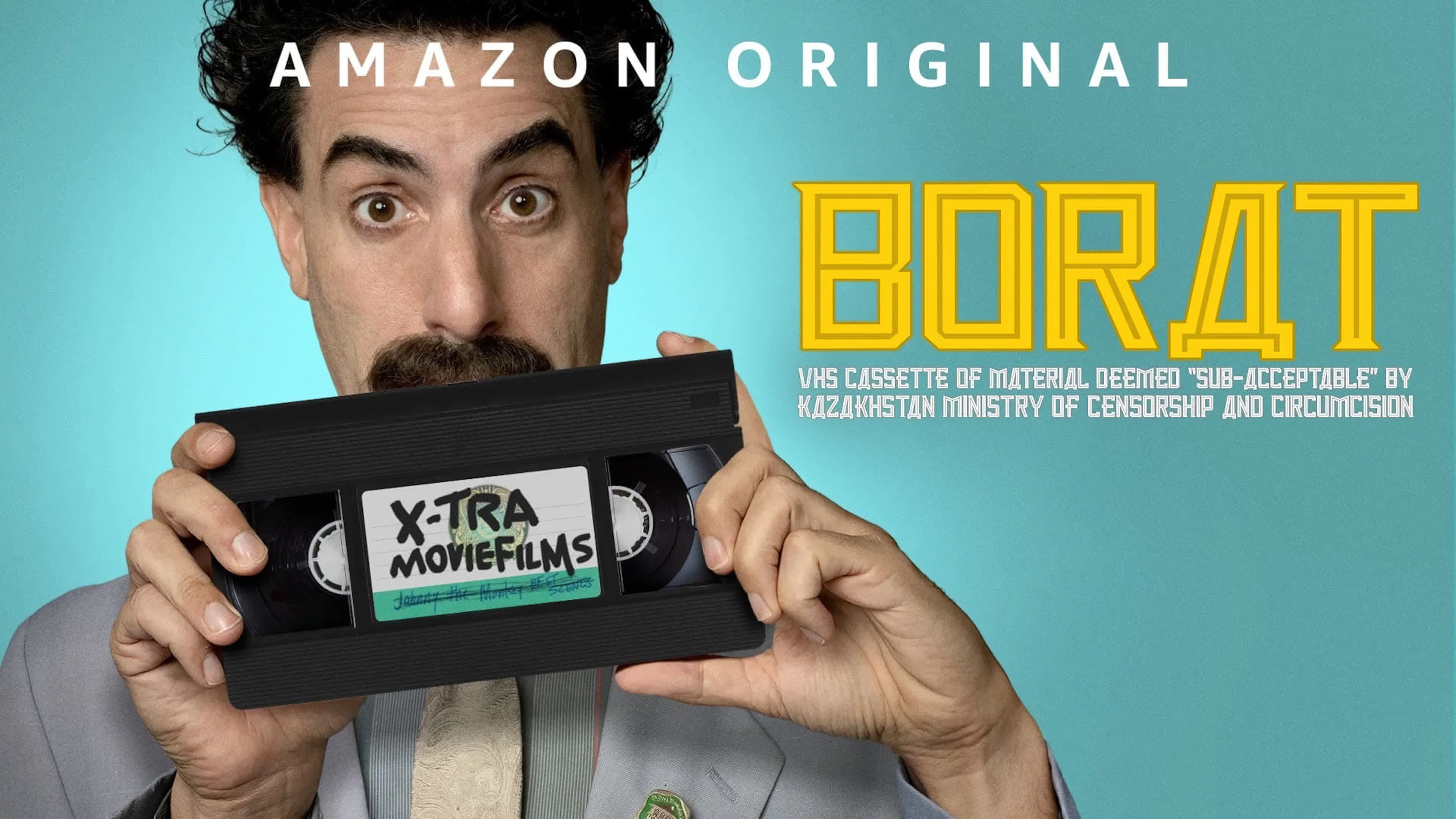 Borat VHS Cassette of Material Deemed (2021)